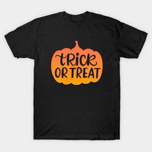 Pumpkin Trick or treat Halloween T-Shirt